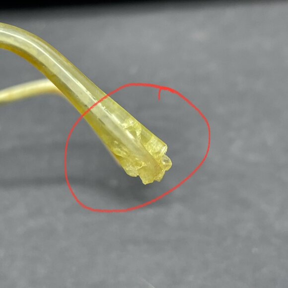 VTG Cat Eye Glasses Mid Century Gold Tone Ornate 1/10 12K GF 44 Alum With Case - Picture 10 of 16